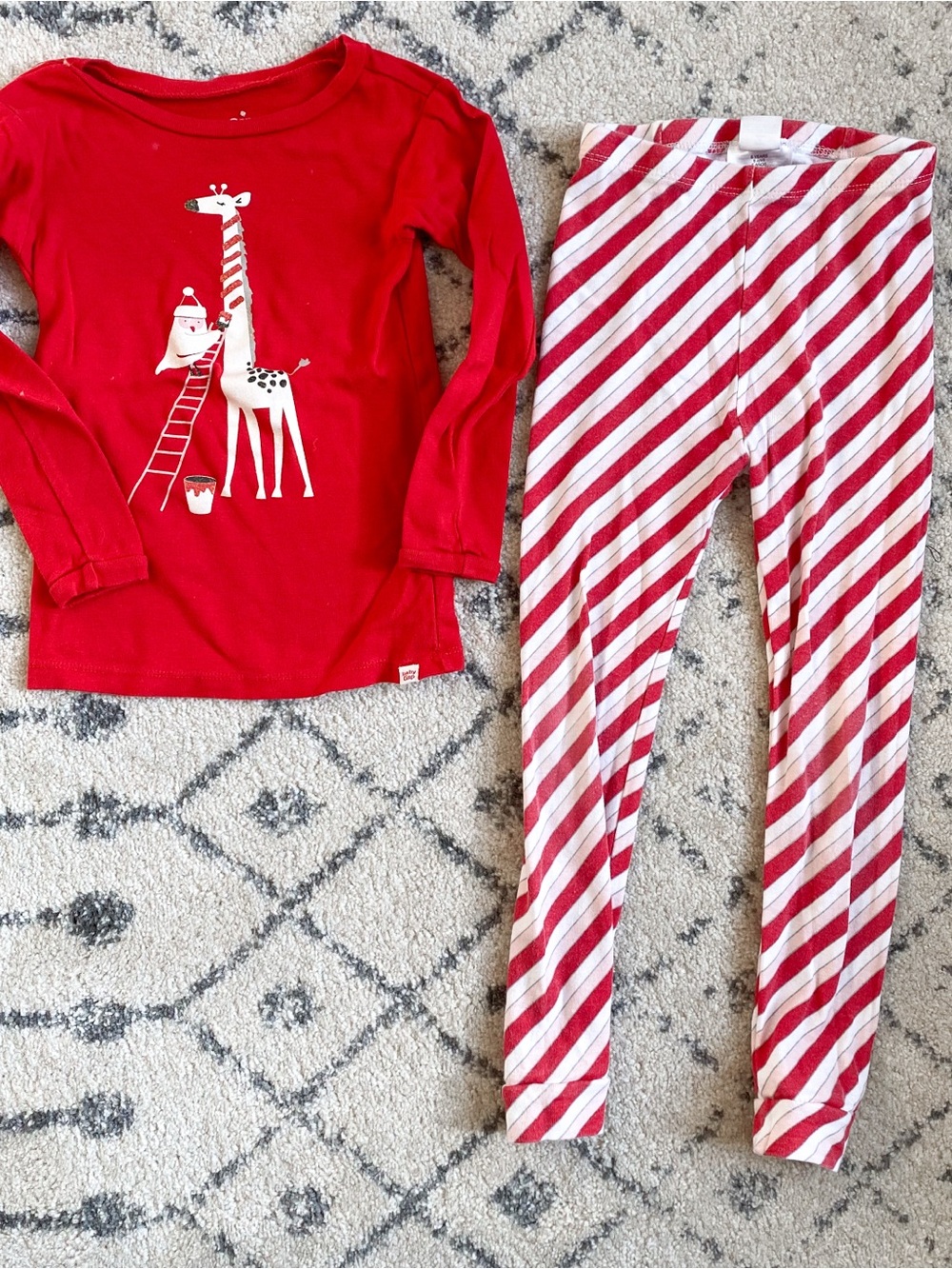 Gap Christmas Giraffe Pajamas